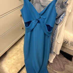 Ever New Steel Blue Midi Dress